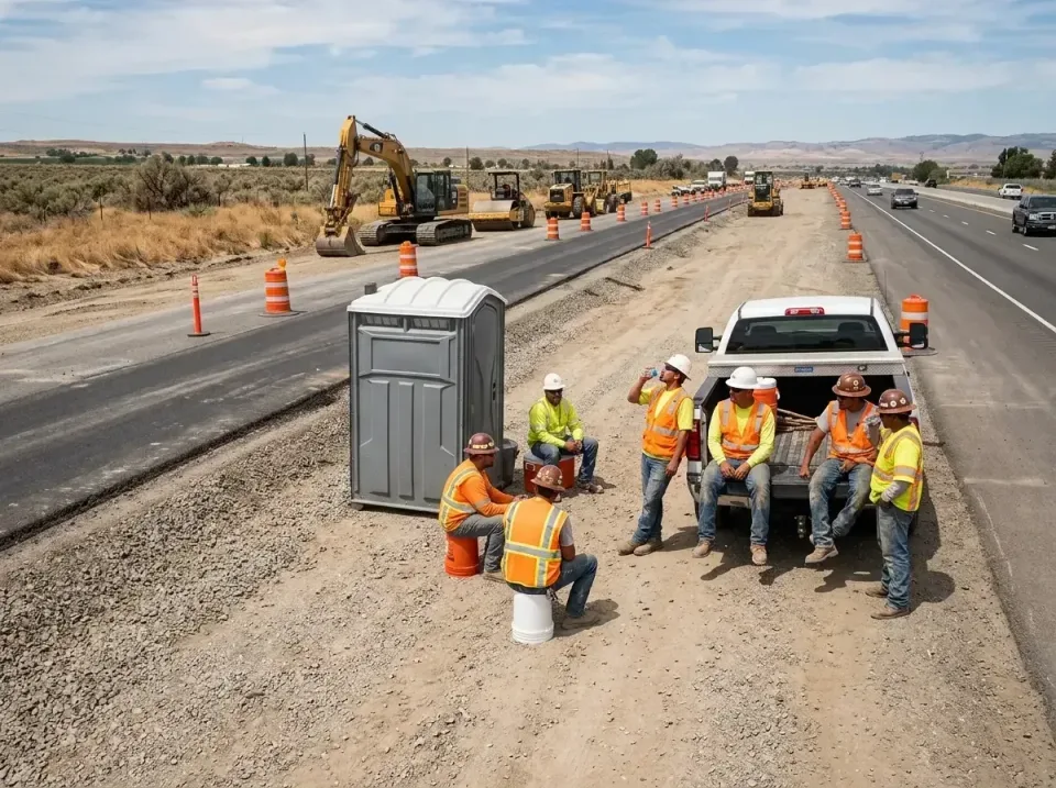 highway-road-construction-crew-007 — frequently asked questions, Porta Potty and Restroom Rentals in Celina, OH